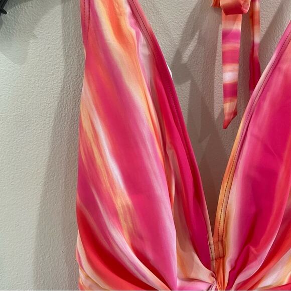 Contours by Coco Reef Women's Halter One Piece Swimsuit with Shapewear - Picture 10 of 10